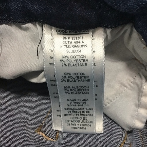 GOOD AMERICAN Good Legs in Blue004. - Picture 9 of 10